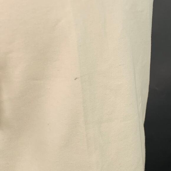 RIVAMONTI Size 4 White Cotton Blend Narrow Leg Dress Pants - Picture 3 of 10